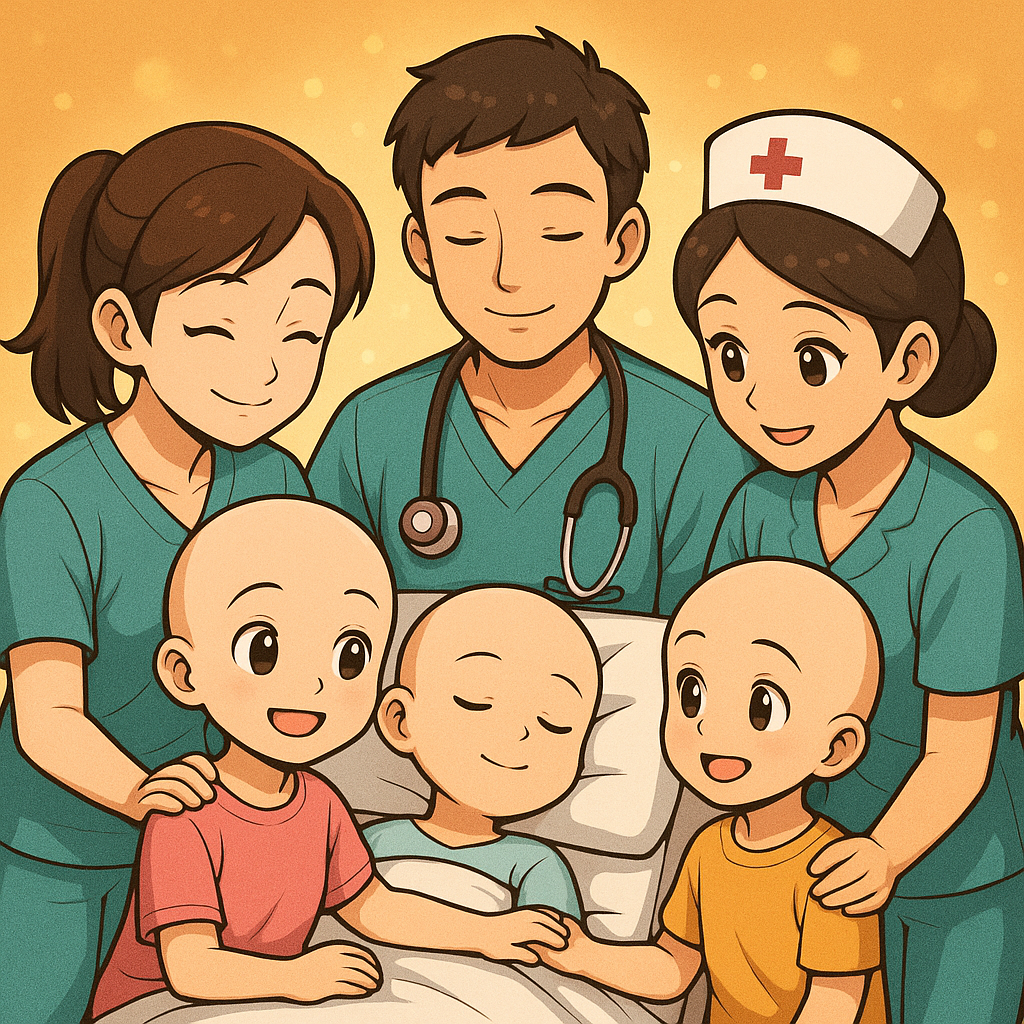 Crianças beneficiadas pelo projeto LITTLES